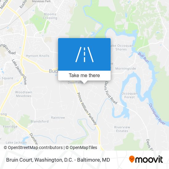 Bruin Court map