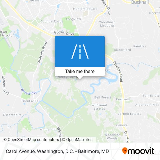 Mapa de Carol Avenue