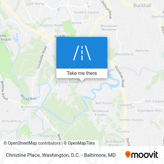 Christine Place map