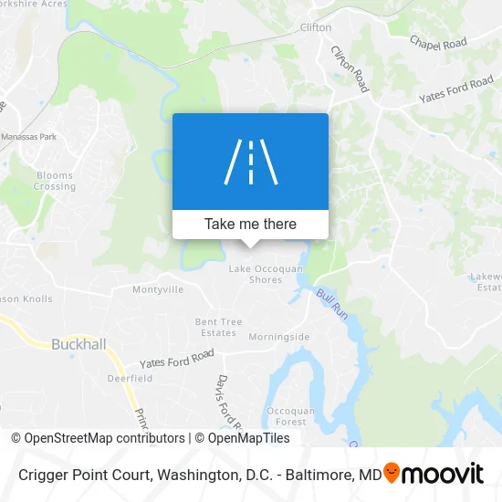 Crigger Point Court map