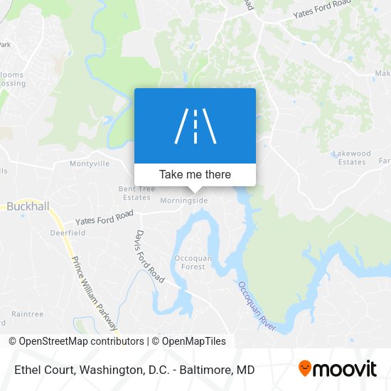 Ethel Court map