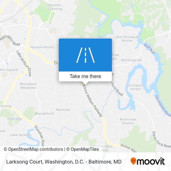 Larksong Court map