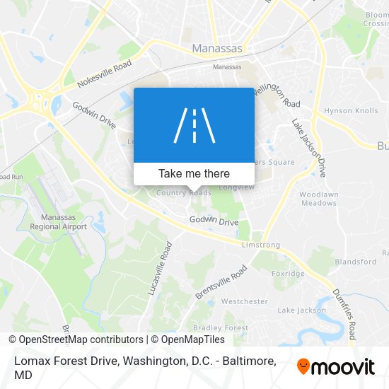 Mapa de Lomax Forest Drive