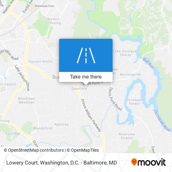 Lowery Court map