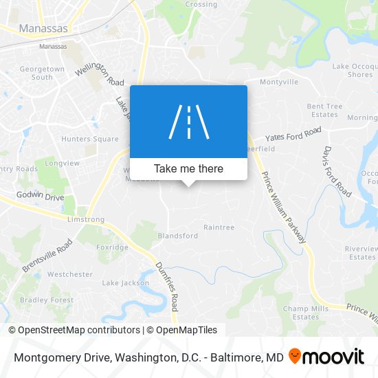 Montgomery Drive map