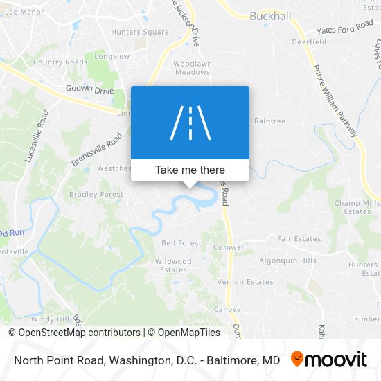 Mapa de North Point Road