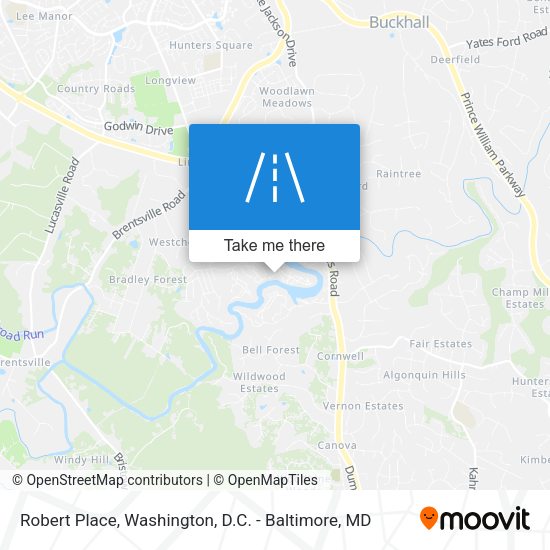Robert Place map