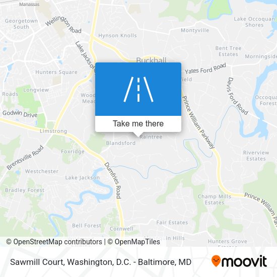Sawmill Court map