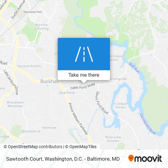 Mapa de Sawtooth Court