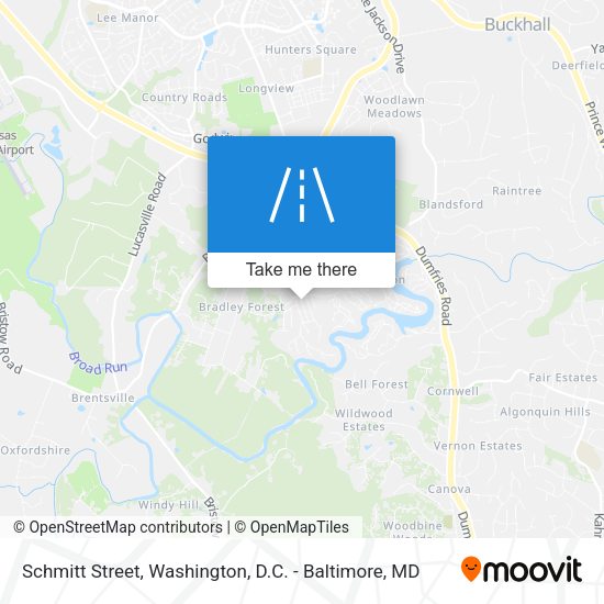 Schmitt Street map
