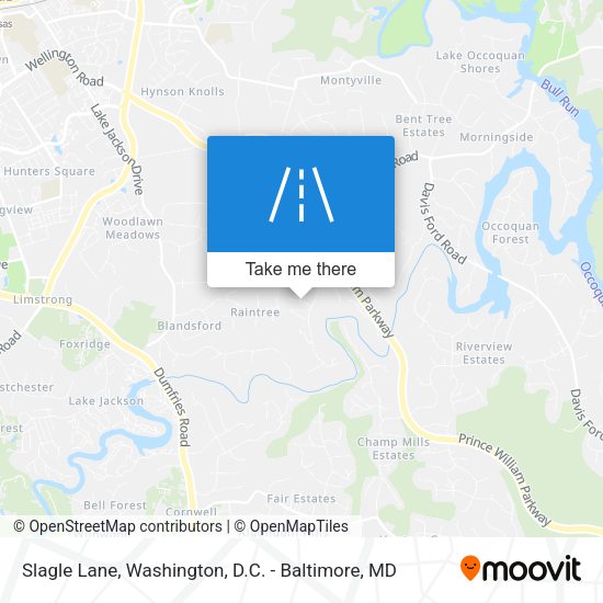 Mapa de Slagle Lane