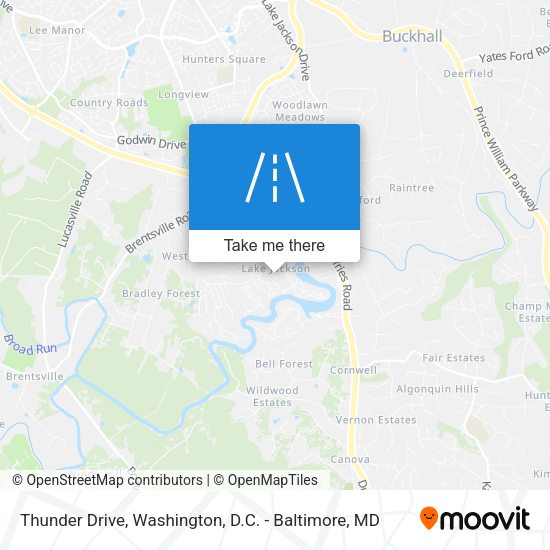 Thunder Drive map
