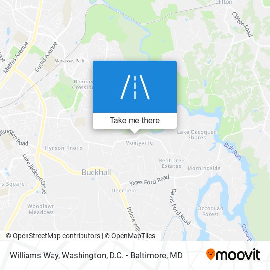 Mapa de Williams Way