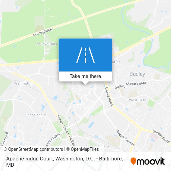 Mapa de Apache Ridge Court