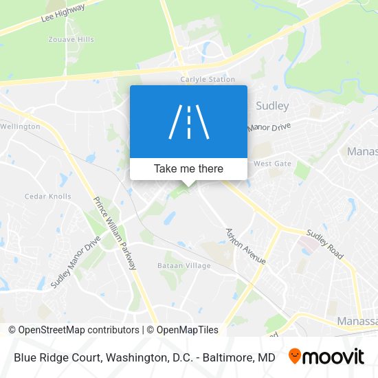 Blue Ridge Court map