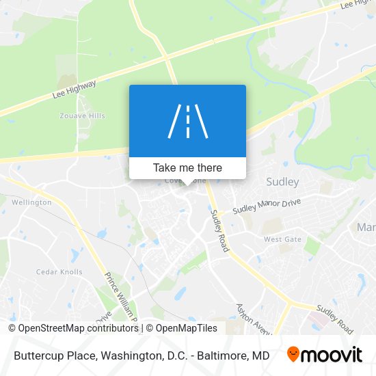 Buttercup Place map