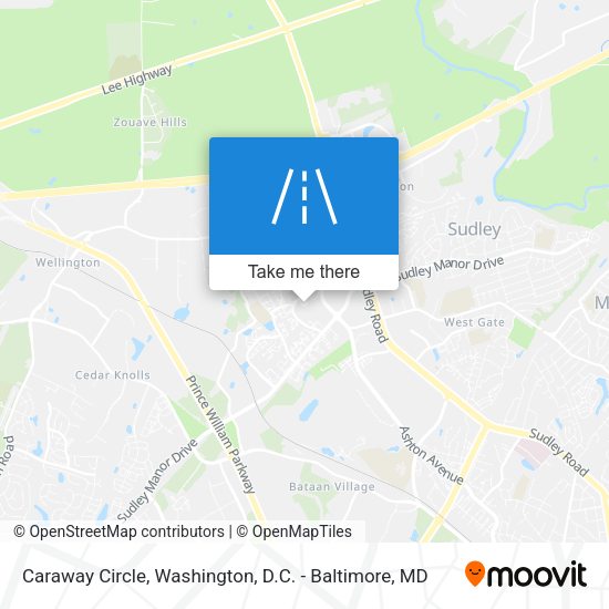 Caraway Circle map