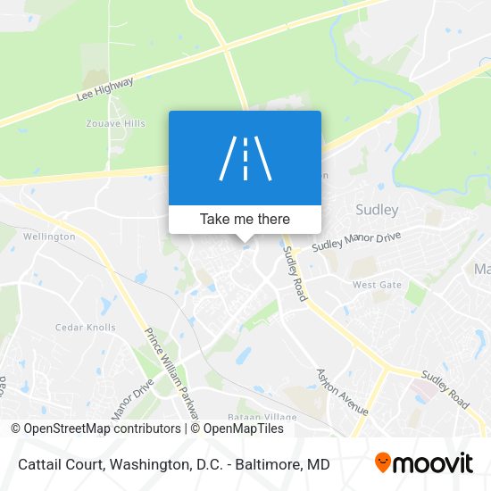 Cattail Court map