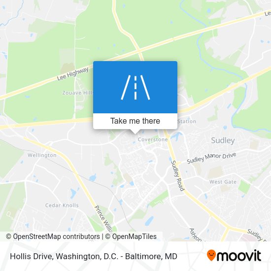 Mapa de Hollis Drive