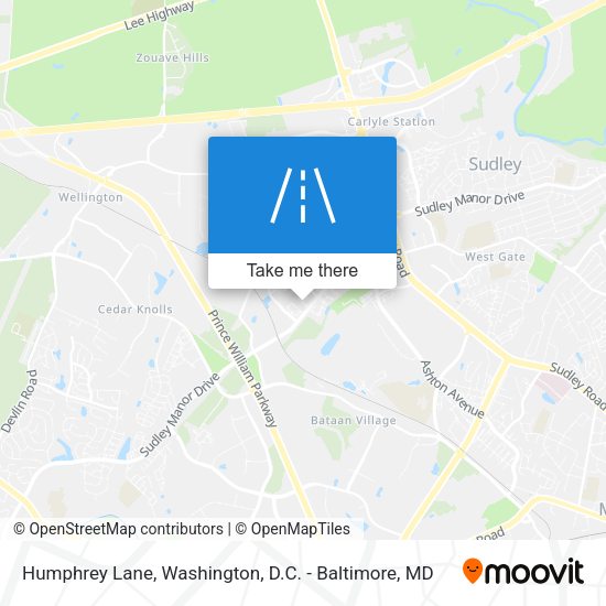 Humphrey Lane map