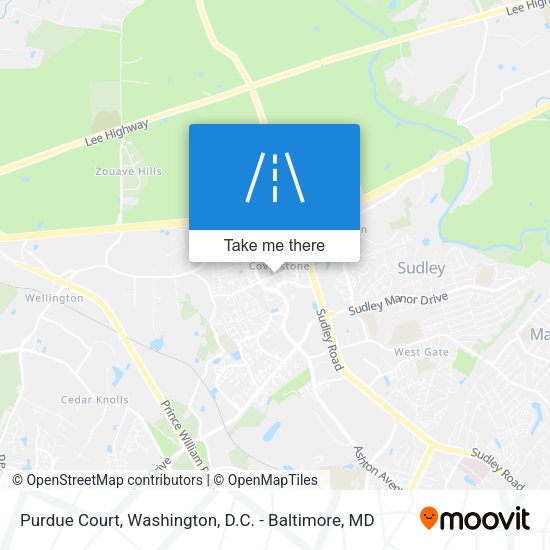 Purdue Court map