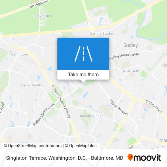 Singleton Terrace map