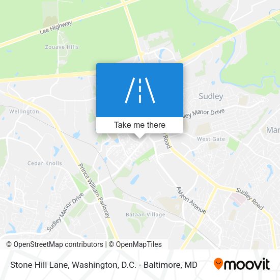 Mapa de Stone Hill Lane