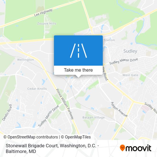 Stonewall Brigade Court map