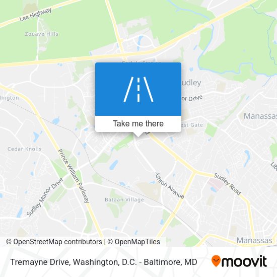 Mapa de Tremayne Drive