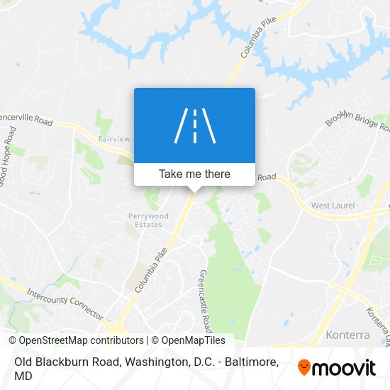 Mapa de Old Blackburn Road