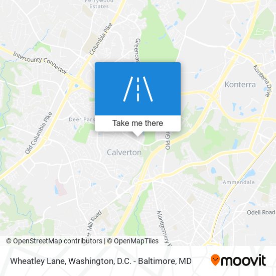 Wheatley Lane map