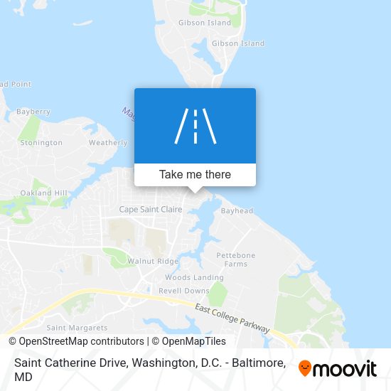 Saint Catherine Drive map