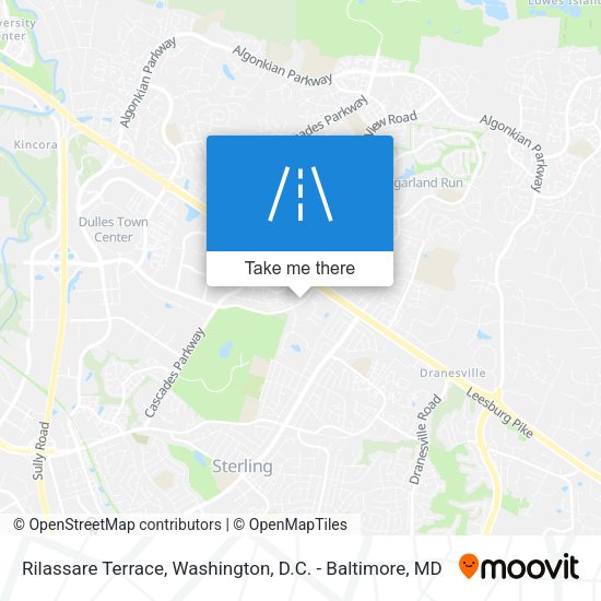 Rilassare Terrace map