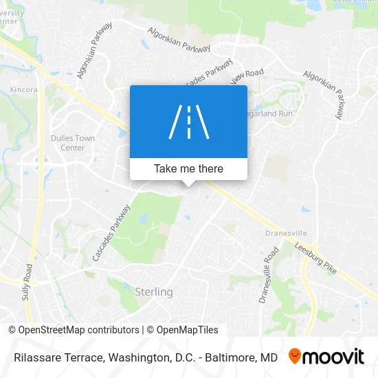 Rilassare Terrace map