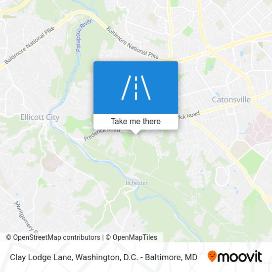 Mapa de Clay Lodge Lane