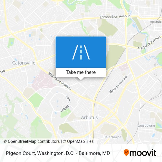 Pigeon Court map