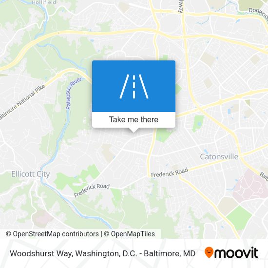 Mapa de Woodshurst Way
