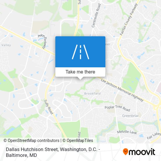 Dallas Hutchison Street map