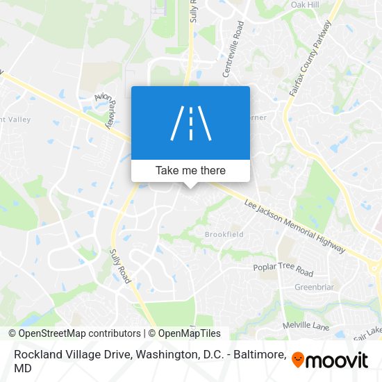 Rockland Village Drive map