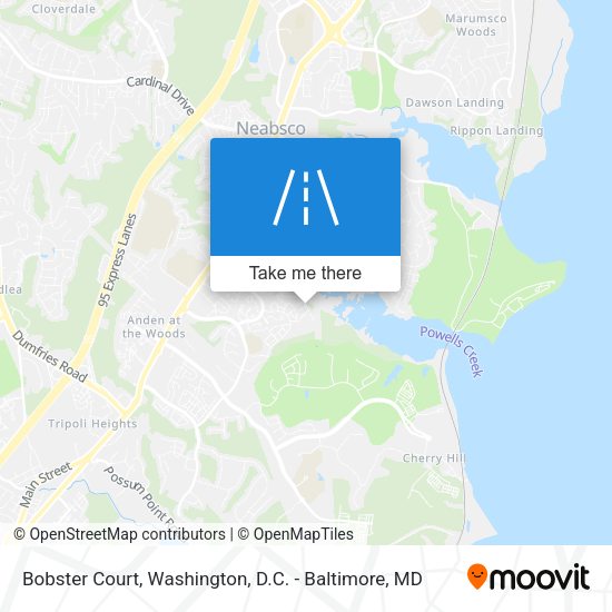 Bobster Court map