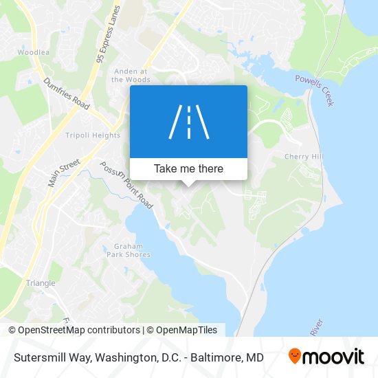 Mapa de Sutersmill Way
