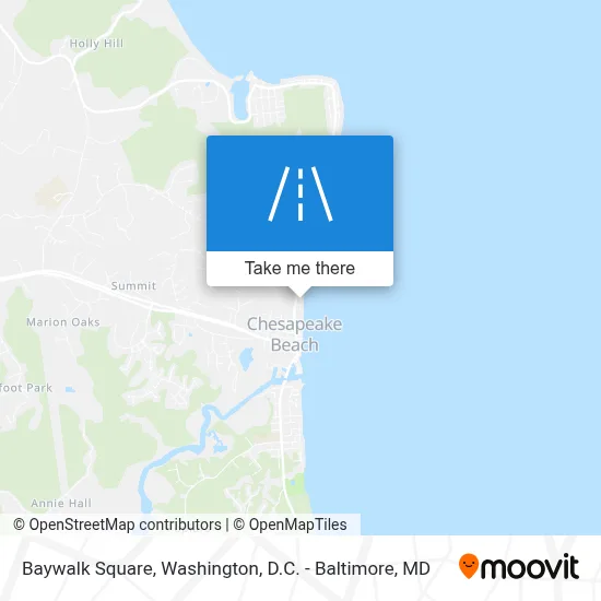 Baywalk Square map