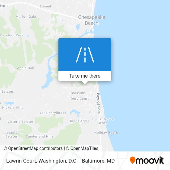 Lawrin Court map