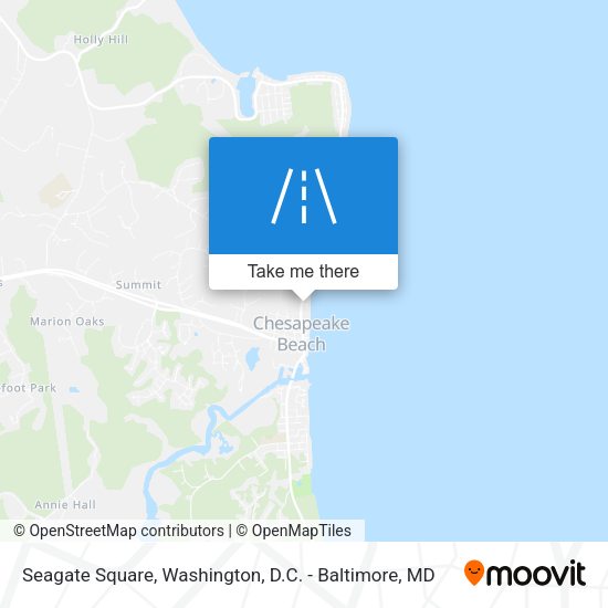 Mapa de Seagate Square