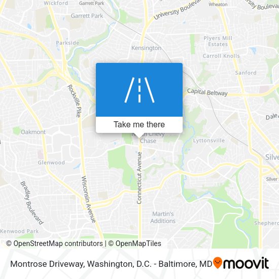 Montrose Driveway map