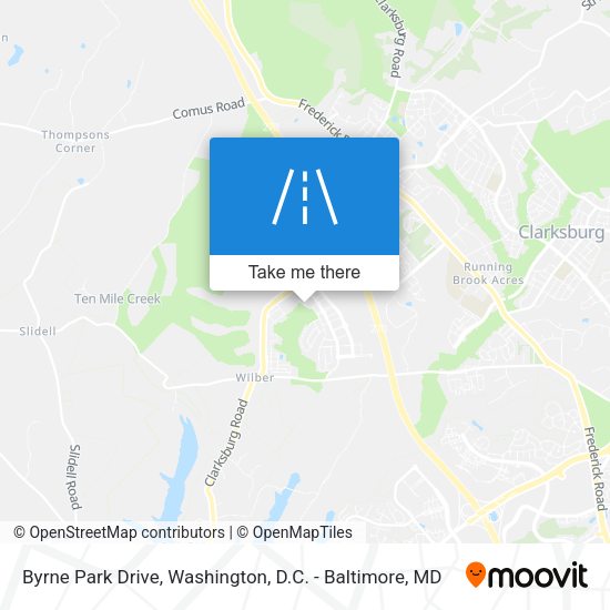 Mapa de Byrne Park Drive