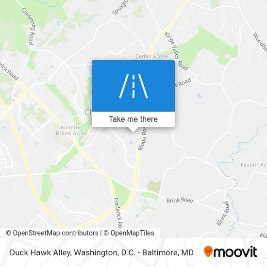 Duck Hawk Alley map