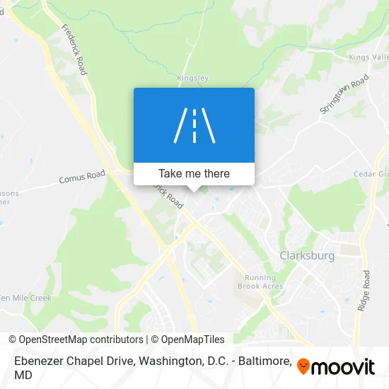 Ebenezer Chapel Drive map