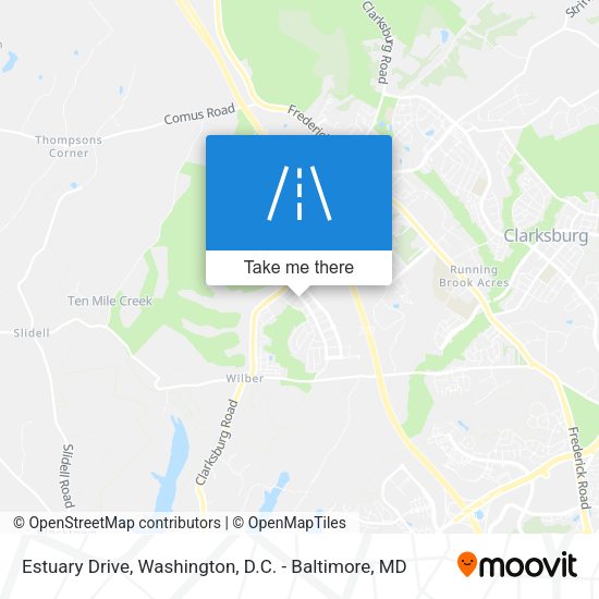 Estuary Drive map