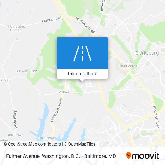 Mapa de Fulmer Avenue